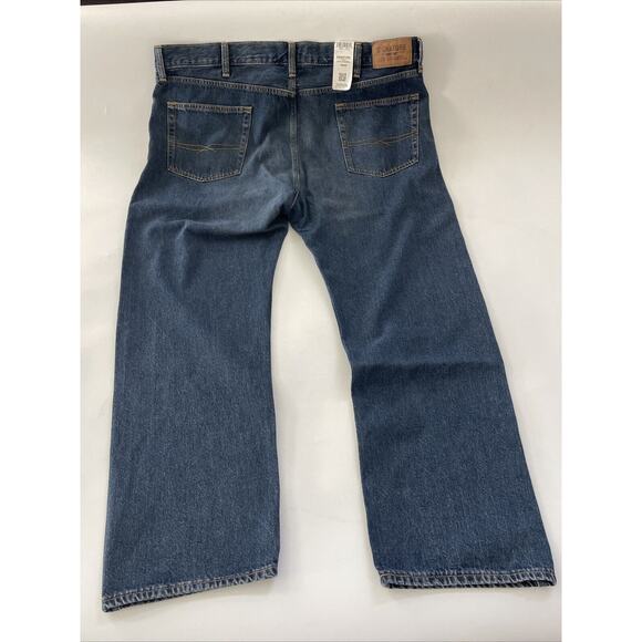 Signature By Levi Strauss & Co. Jeans Men's Straight‎ Fit Denim DARK WASH 44x30 - Picture 4 of 12